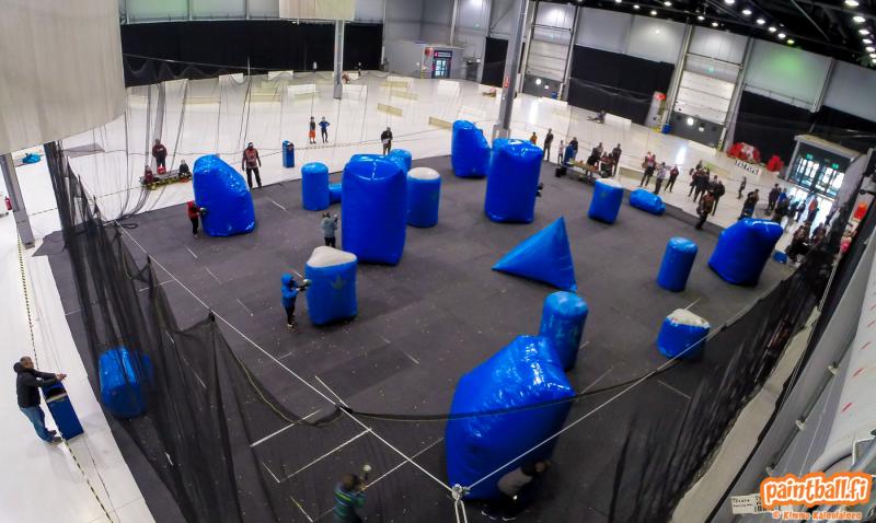 Reball-kenttä pääsiäisenä Lahden Suurhallilla Easter Tournamentissä 2019