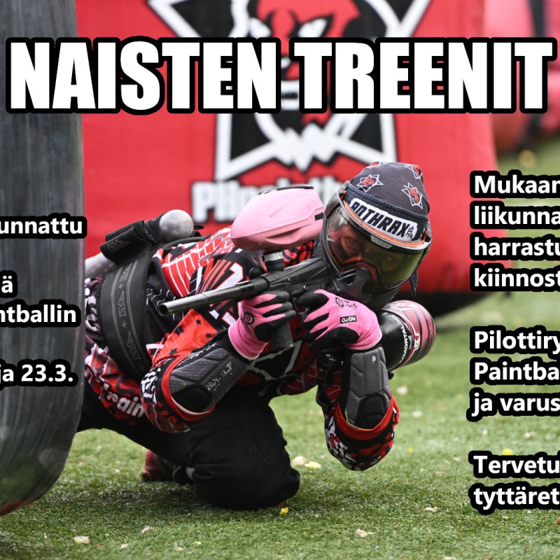 PH Paintballin naisten treenit