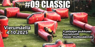 #09 Classic –turnaus 4.10.2025 Vierumäellä