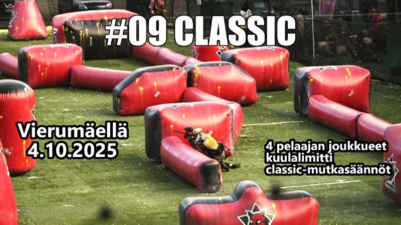 #09 Classic –turnaus 4.10.2025 Vierumäellä