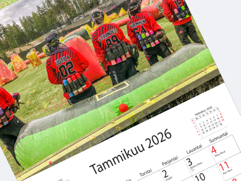 Tue PH Paintballin edustusjoukkuetta kaudella 2026!