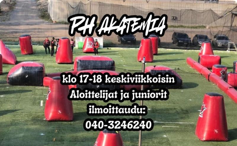 Paintball akatemia kes&auml;ll&auml; 2026