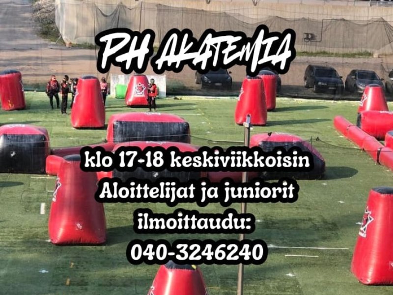Paintball akatemia kes&auml;ll&auml; 2026