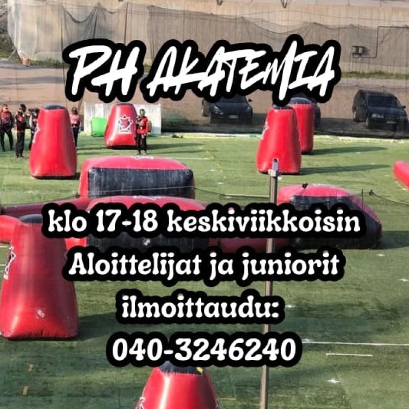 Paintball akatemia kes&auml;ll&auml; 2026