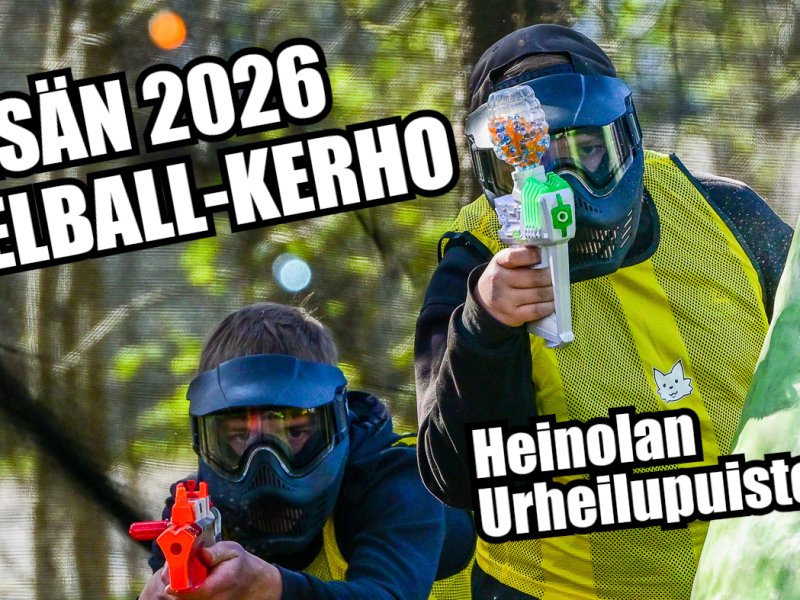 Kes&auml;n 2026 Gelball-kerho Heinolan Urheilupuistossa