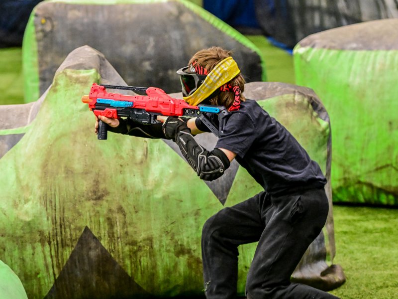 Nerf-pelejä lapsille talvella 2024-2025