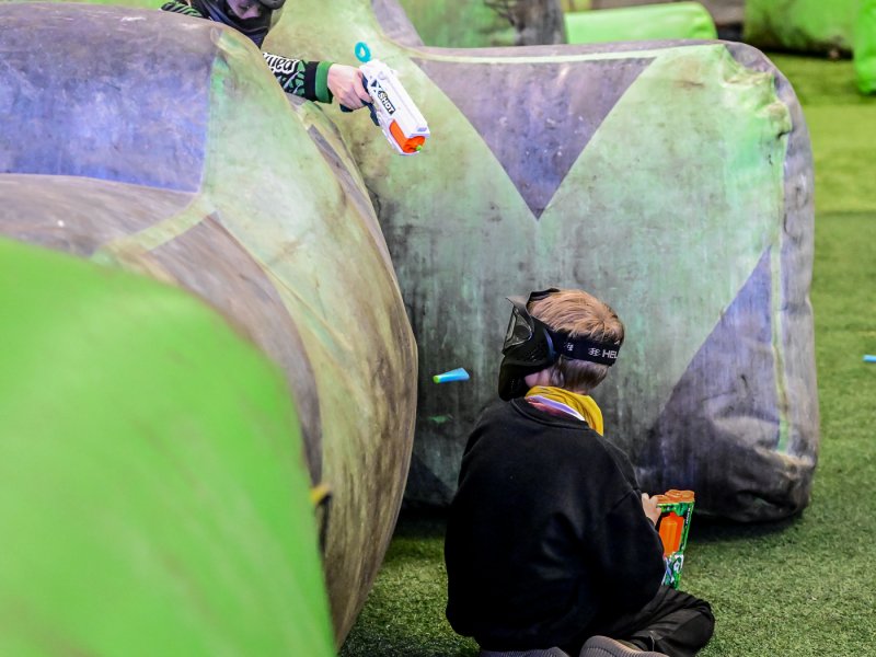 Nerf-pelejä lapsille talvella 2024-2025