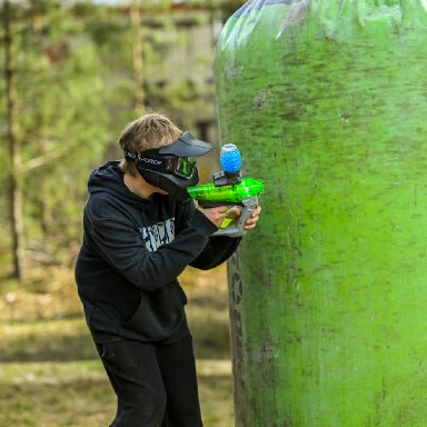 Gelball-kerho Heinolan Urheilupuistossa huhtikuussa 2026 - 27